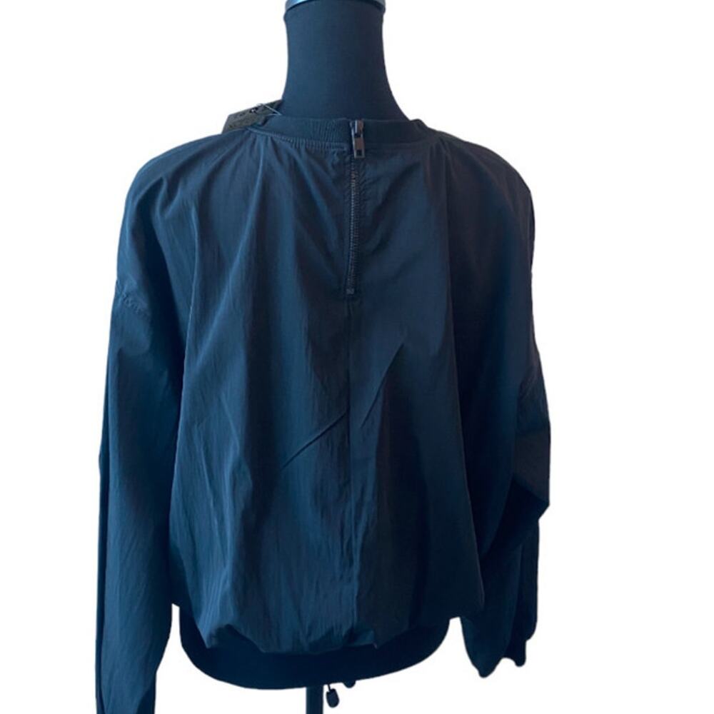 Zara Slightly Cropped Black Shirt -Size XL - Picture 4 of 9